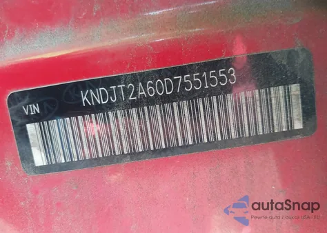 2013 Kia Soul + z USA, uszkodzony, nr VIN KNDJT2A60D7551553